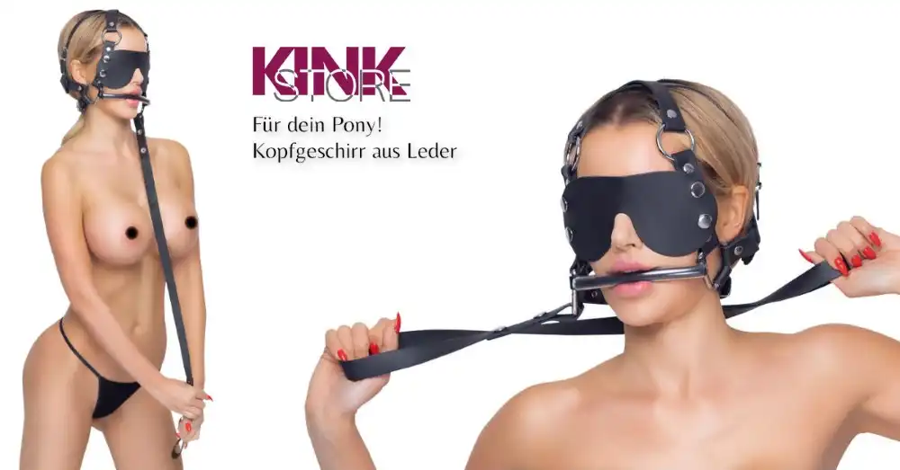 Kopfgeschirr Aus Leder Kinkstore Bdsm Online Shop