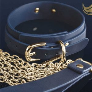 Bondage Couture Halsband & Leine