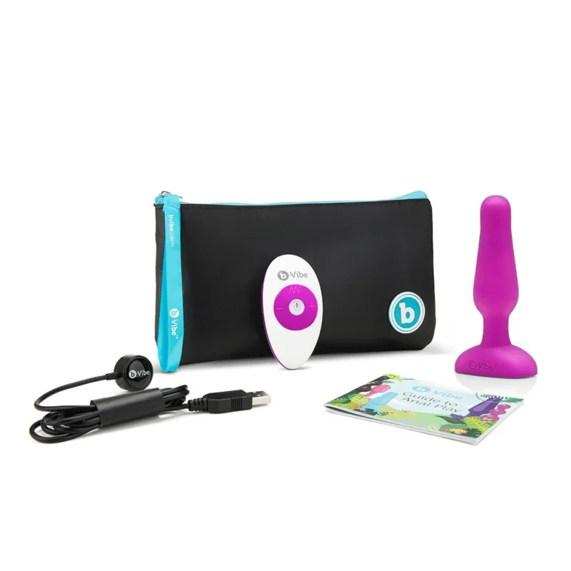 b-Vibe – Novice Plug mit Fernbedienung