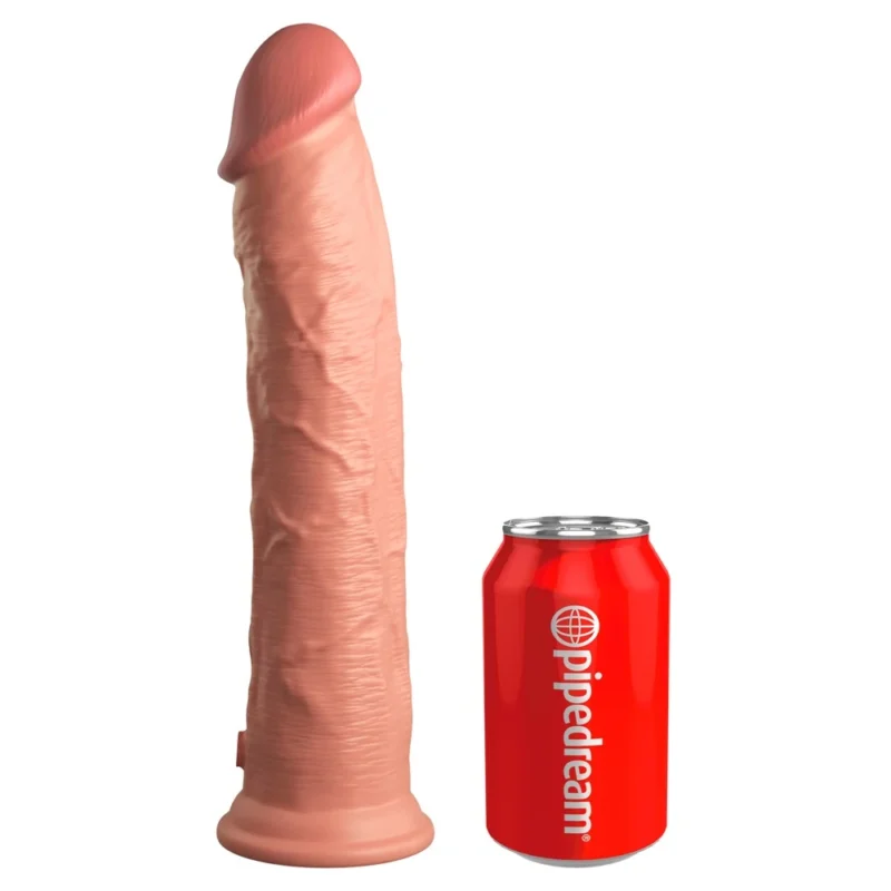11 Inch Dual Density Silicone Cock