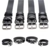 4-teiliges Leder-Bondage-Gurt-Set