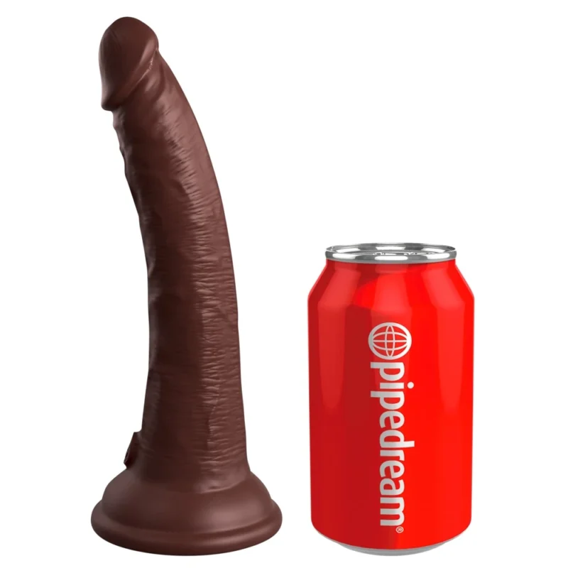 7 Inch Dual Density Silicone Cock