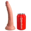 7 Inch Dual Density Silicone Cock