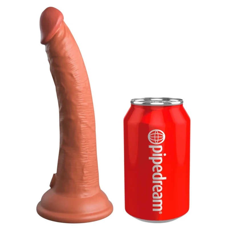 7 Inch Dual Density Silicone Cock