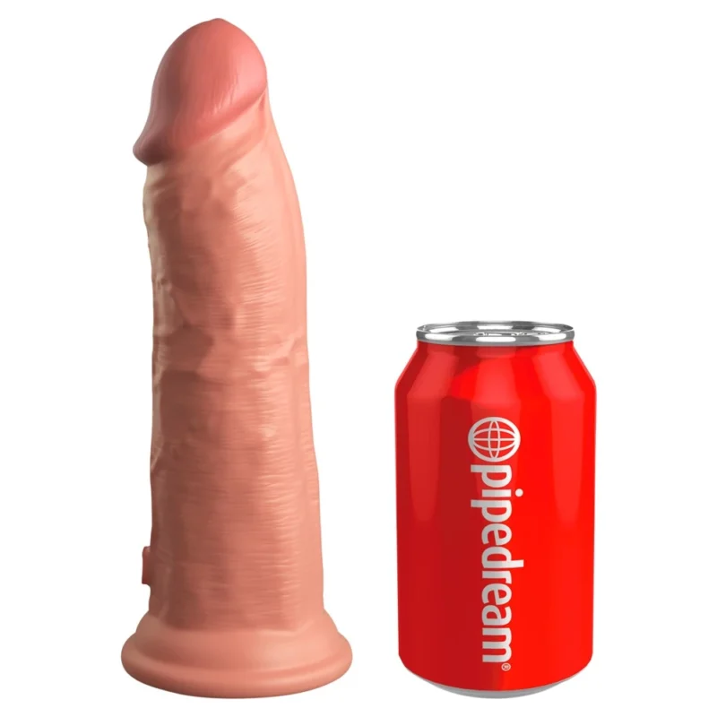 8 Inch Dual Density Silicone Cock