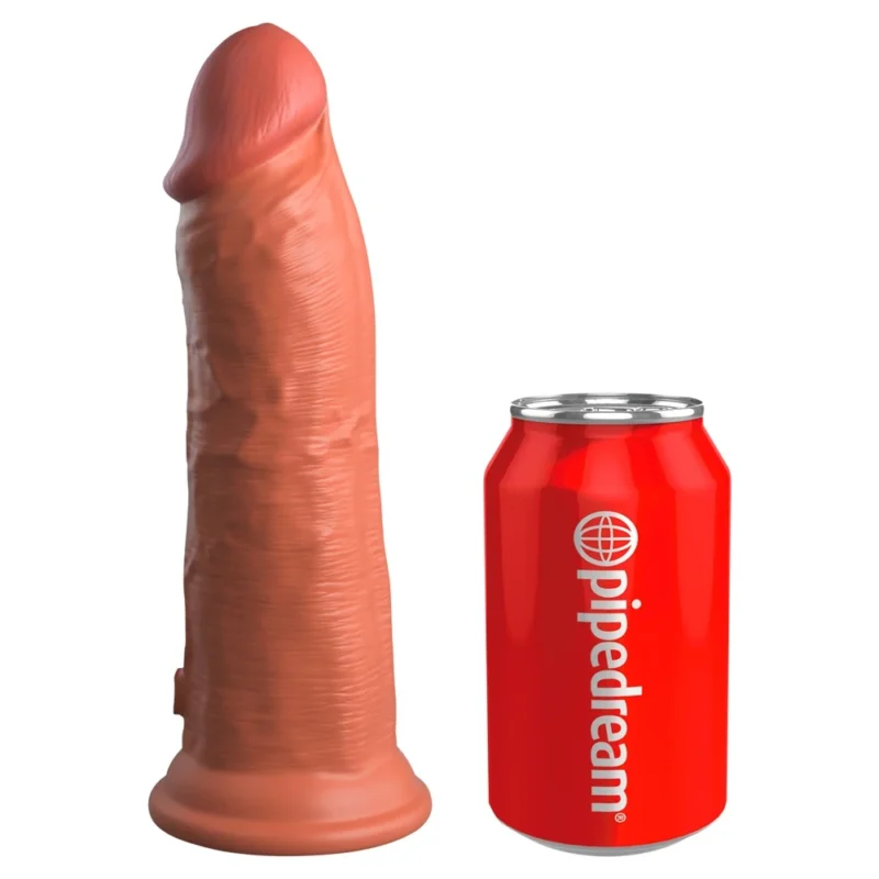 8 Inch Dual Density Silicone Cock