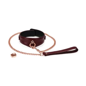 Wine Red - Halsband geschwungen