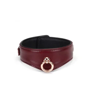 Wine Red - Halsband geschwungen